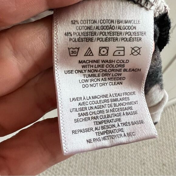 Free People We The Freea Gray Coastal Tie Dye T Shirt Top Size S - Picture 5 of 11